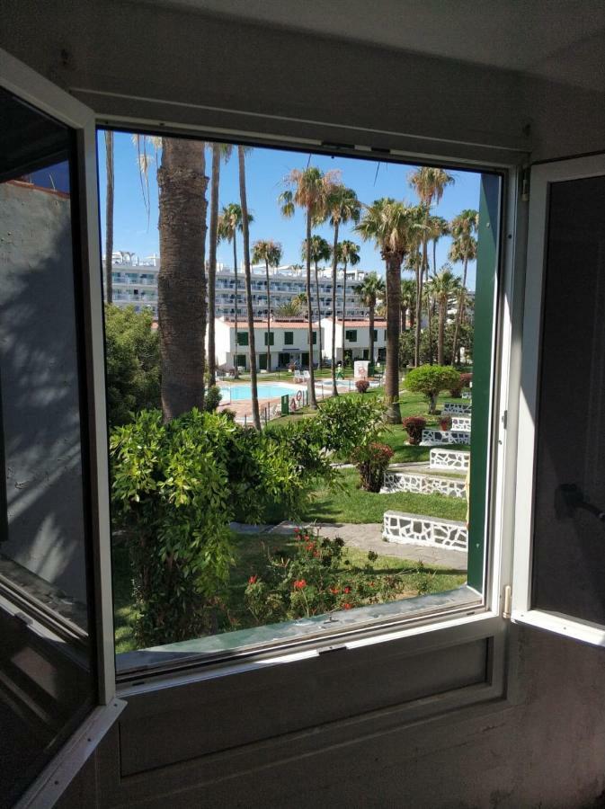 Bungalow Playa Del Ingles Centre Bagian luar foto